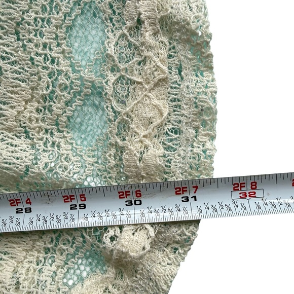 Kimchi Blue Lace Blouse - Cream Size M Boho Cottagecore Festival Feminine - Picture 7 of 13